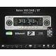 Radio De Voiture Classique Chrome Retro 300 Dab/bt