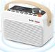 Radio Numérique Dab/dab+ & Fm, Alimentée Par Secteur Et Batteries, Radio Portable Rechargeable.