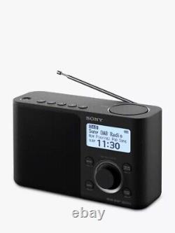 Radio numérique Sony XDR-S61D DAB/DAB+/FM RDS + kit complet, tout neuf