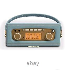Radio numérique rétro Roberts DAB DAB+ FM Bluetooth Duck Egg Blue Revival RD70
