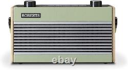 Radio portable Bluetooth Roberts Rambler BT Retro/ numérique avec vert