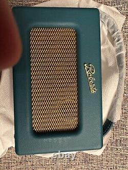 Radio portable Roberts Rev-Uno Retro DAB+/FM avec Bluetooth - Bleu sarcelle