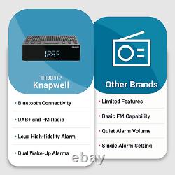 Radio-réveil Bluetooth DAB, DAB+ MAJORITY Knapwell avec Alarme Double