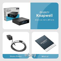 Radio-réveil Bluetooth DAB, DAB+ MAJORITY Knapwell avec Alarme Double