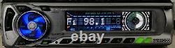 Retro Kenwood Kdc-6021y Système Q Voiture CD Dab Rds Radio Lecteur / Testé