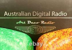 Rétro Vintage Style Bakelite Australian Digital Radio Dab Usb Am/fm Bluetooth
