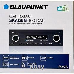 'Rétro look Blaupunkt Skagen 400 DAB BT Bluetooth autoradio stéréo numérique pour iPhone'