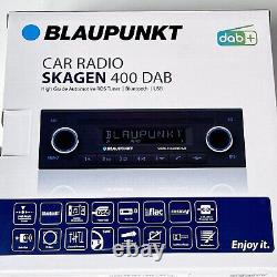 'Rétro look Blaupunkt Skagen 400 DAB BT Bluetooth autoradio stéréo numérique pour iPhone'