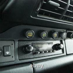 Retrosound Dab+ Set Rsd-black-6 Mit Zubehör Autoradio Für Oldtimer Und Us-cars