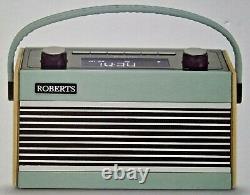 Roberts Rambler Bt Portable Dab+/fm Rétro Bluetooth Radio Vert