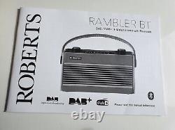 Roberts Rambler DAB/FM/Bluetooth Radio Rétro Crème Pastel