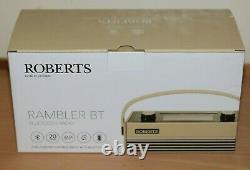 Roberts Rambler Dab/fm/bluetooth Retro Radio Cream