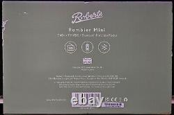 Roberts Rambler Mini Portable Dab+/fm Rétro Bluetooth Radio Duck Egg