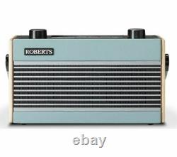 Roberts Rambler Portable Dab+/fm Rétro Bluetooth Radio Blue Currys