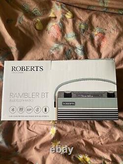 Roberts Rambler Retro BT Radio stéréo bleu