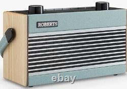 Roberts Rambler Rétro Bluetooth Portable/tabletop Radio Bleu