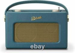 Roberts Retro Portable Internet Radio Teal Blue
