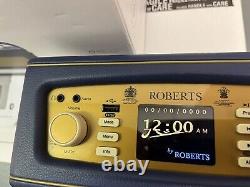 Roberts Revival Istream3 Portable Dab+/fm Retro Smart Bluetooth Radio Bleu