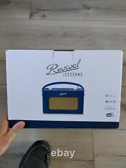 Roberts Revival Istream3 Portable Dab+/fm Retro Smart Bluetooth Radio Midnight