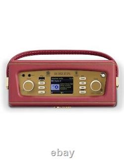 Roberts Revival Istream3 Portable Dab+/fm Retro Smart Bluetooth Radio -berry Red