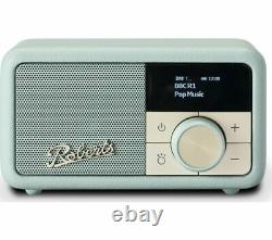 Roberts Revival Petite DAB /FM Retro Bluetooth Radio en bleu canard