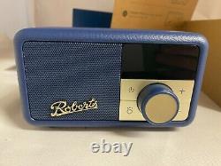 Roberts Revival Petite Dab /fm Rétro Bluetooth Radio Bleu