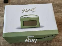 Roberts Revival Rd70 Rétro Radio Dab Portable Avec Bluetooth Leaf Green Nouveau
