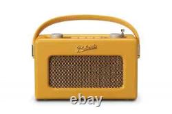 Roberts Revival Uno BT Radio Portable DAB+ FM Rétro Bluetooth Musique Jaune