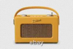 Roberts Revival Uno BT Radio Portable DAB+ FM Rétro Bluetooth Musique Jaune