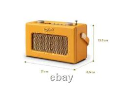 Roberts Revival Uno BT Radio Portable DAB+ FM Rétro Bluetooth Musique Jaune