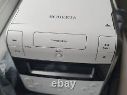 Roberts Sound 48 Radio-réveil alarme DAB DAB+ FM CD Bluetooth blanc