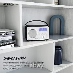 Spitalfields 2 Radio portable rétro DAB/DAB+ numérique FM avec réveil