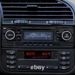 Stéréo pour voiture Caliber Retro CD Noir Radio DAB Bluetooth SD USB AUX RCD120DAB-BT/B