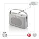 Swan Retro Dab Bluetooth Radio Portable 3w Stereo Audio Lcd Affichage Réveil