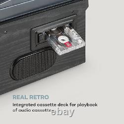 Système Stéréo Amplificateur À Platine Hifi Lecteur De CD Bluetooth Haut-parleur Dab+